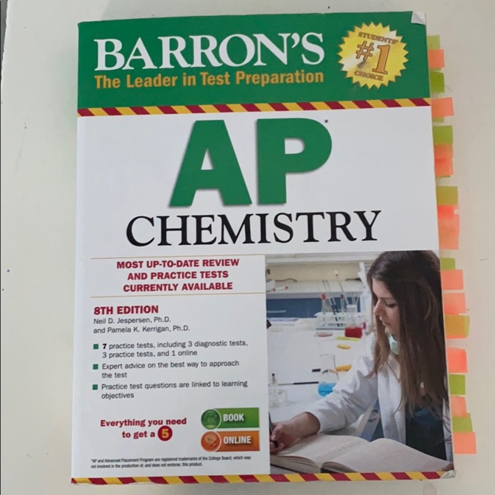 AP CHEMISTRY Barron’s Book